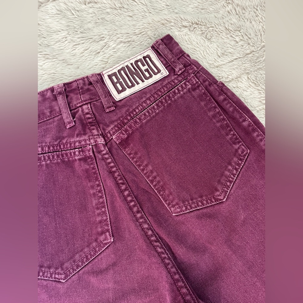 BONGO Vintage Purple High Rise Jeans